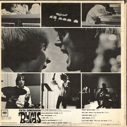 The Byrds / バーズ / Fifth Dimension (CL 2549)