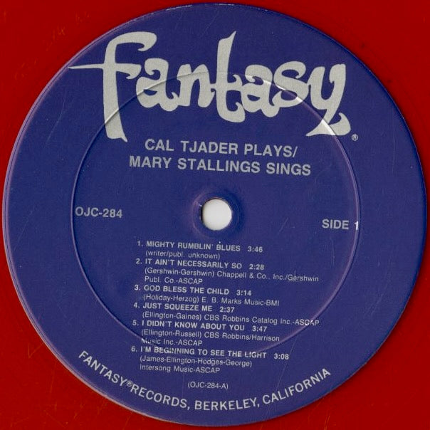 Cal Tjader / Mary Stallings / カル・ジェイダー メリー・スターリングス / Cal Tjader-Plays Mary Stallings-Sings (OJC-284)