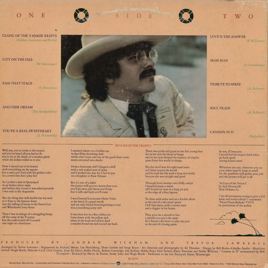 Van Dyke Parks - Clang Of The Yankee Reaper (BS 2878) 1975 US Warner Bros.|中古LP