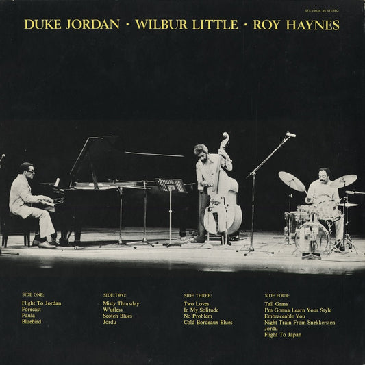 Duke Jordan - Live In Japan (SFX 10034/35) 1977 JPN SteepleChase|中古LP