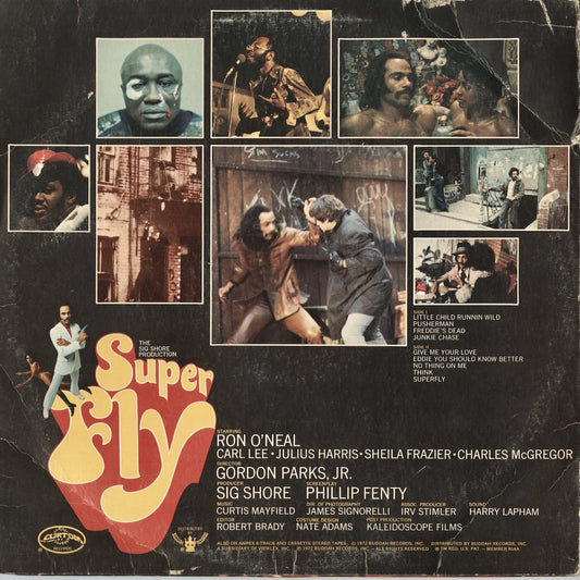 Curtis Mayfield – Superfly (CRS-8014-ST) LP 1972 US Curtom | 中古LP