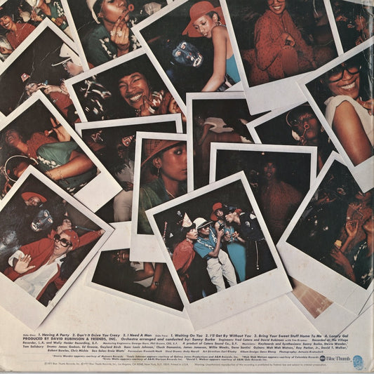 The Pointer Sisters - Having A Party (BT-6023) LP 1977 US Blue Thumb|中古LP