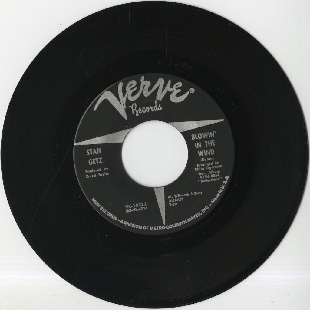 Stan Getz / Joao Gilberto / スタン・ゲッツ ジョアン・ジルベルト / The Girl From Ipanema -7" (VK-10323)