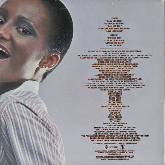 Eloise Laws - Eloise (AB-1022) LP 1977 US ABC|中古LP