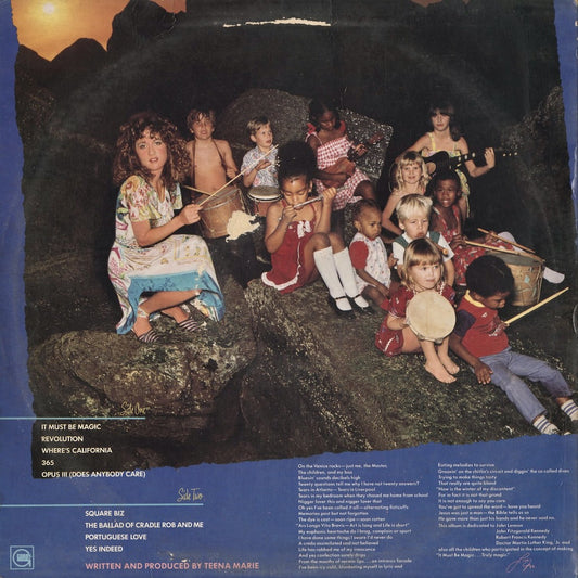 Teena Marie - It Must Be Magic (G8-1004M1) LP 1981 US Gordy|中古LP