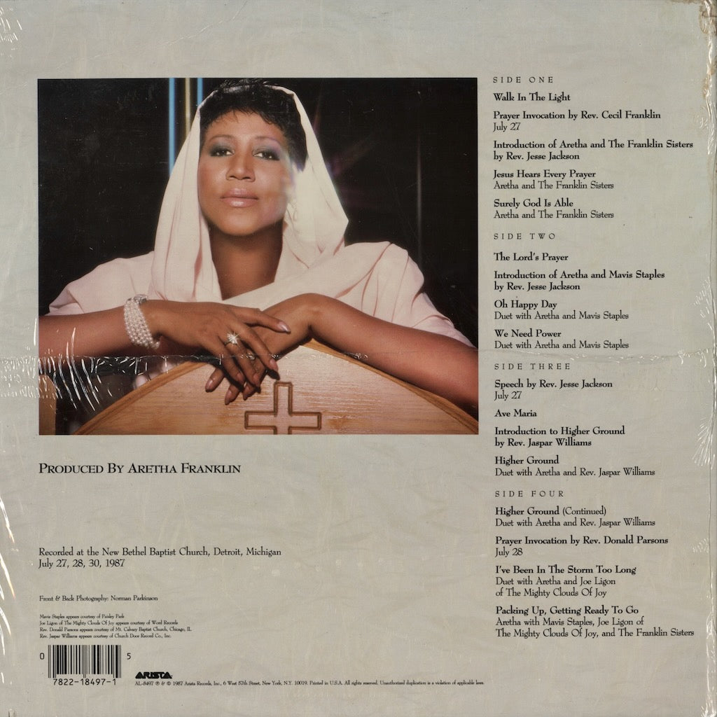 Aretha Franklin / アレサ・フランクリン / One Lord One Faith One Baptism -2LP (AL-8497) 未開封シールド