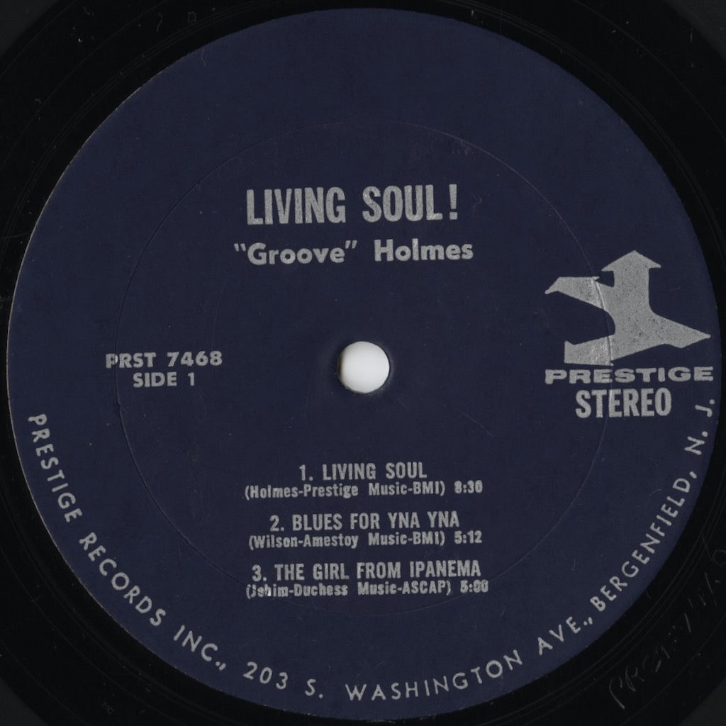 Richard Groove Holmes / リチャード・グルーヴ・ホルムズ / Living Soul (PRST 7468)
