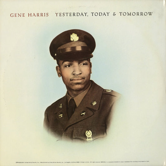 Gene Harris - Yesterday, Today & Tomorrow (BN-LA141-G2) 1973 US Blue Note|中古LP