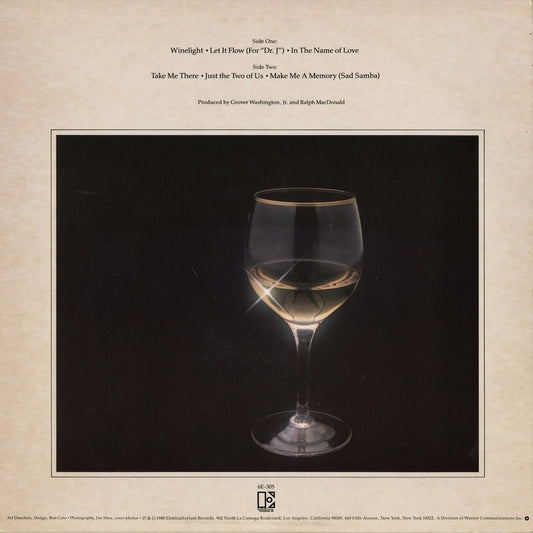 Grover Washington Jr. - Winelight (6E-305) LP 1980 US Elektra |中古LP