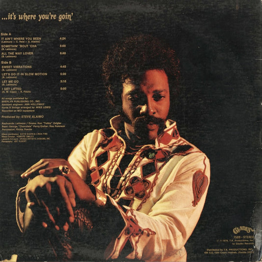 Latimore - It Ain't Where You Been (7509) LP 1976 US Glades|中古LP