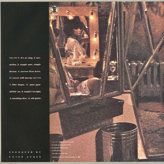 Linda Ronstadt - Simple Dreams (6E-104) 1977 US Asylum|中古LP