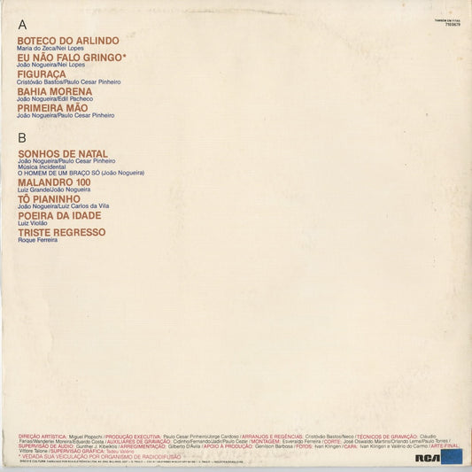 Joao Nogueira - S.T. (103.0679) 1986 BRA RCA Victor|中古LP