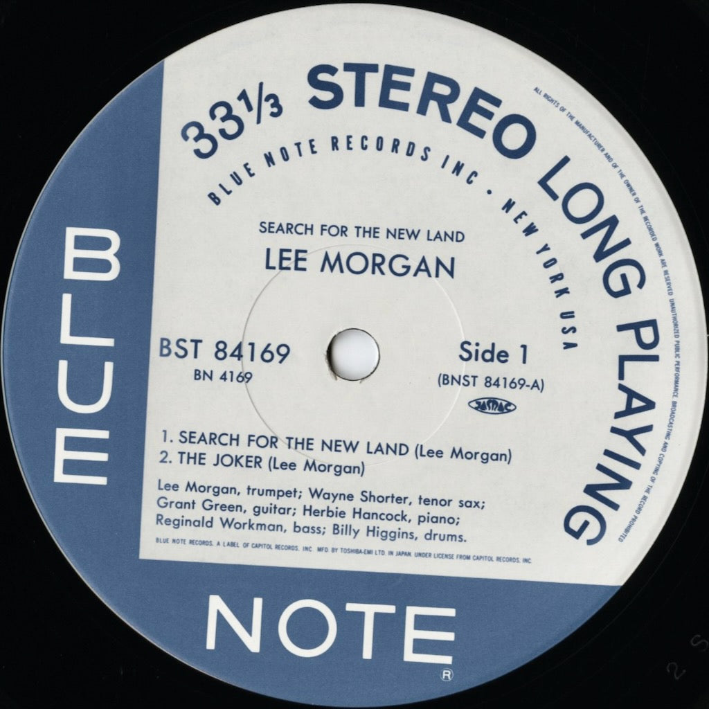 Lee Morgan / リー・モーガン / Search For The New Land (BN 4169)