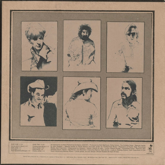 Grateful Dead - Workingman's Dead (WS 1869) 1975 US Warner|中古LP