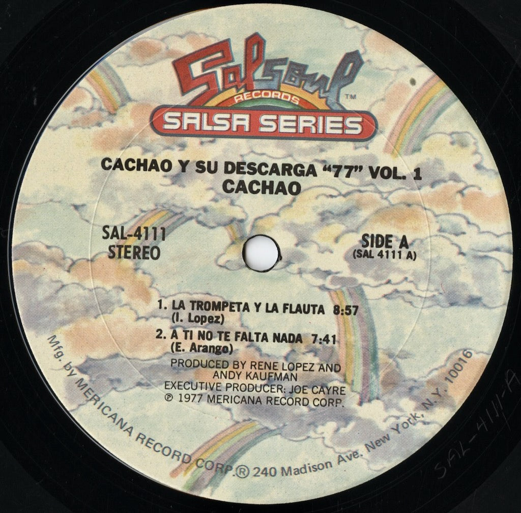Cachao / カチャーオ / Cachao Y Su Descarga '77 Vol.1 (SAL-4111)