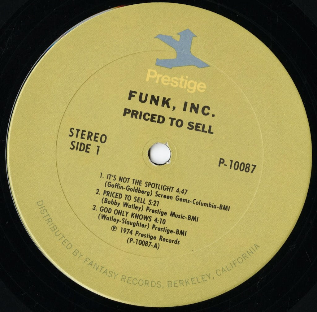 Funk Inc / ファンク・インク / Priced To Sell (P-10087)