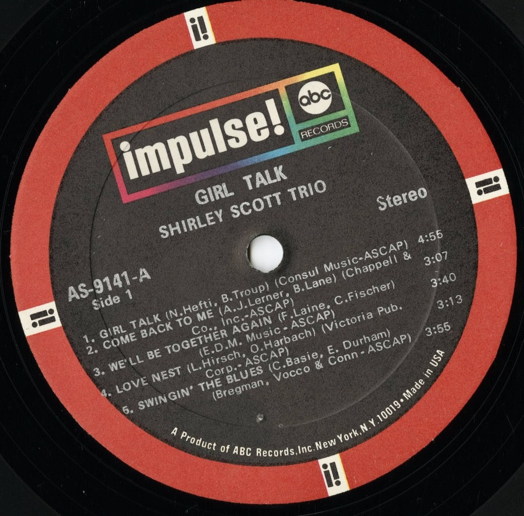 Shirley Scott / シャーリー・スコット / Girl Talk (AS-9141)