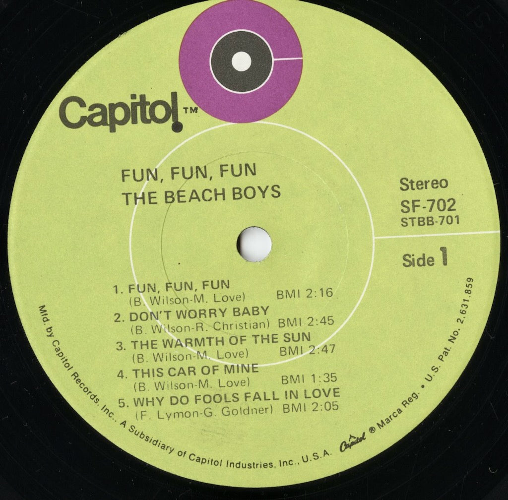 The Beach Boys / ビーチ・ボーイズ / Fun, Fun, Fun (SF-702)