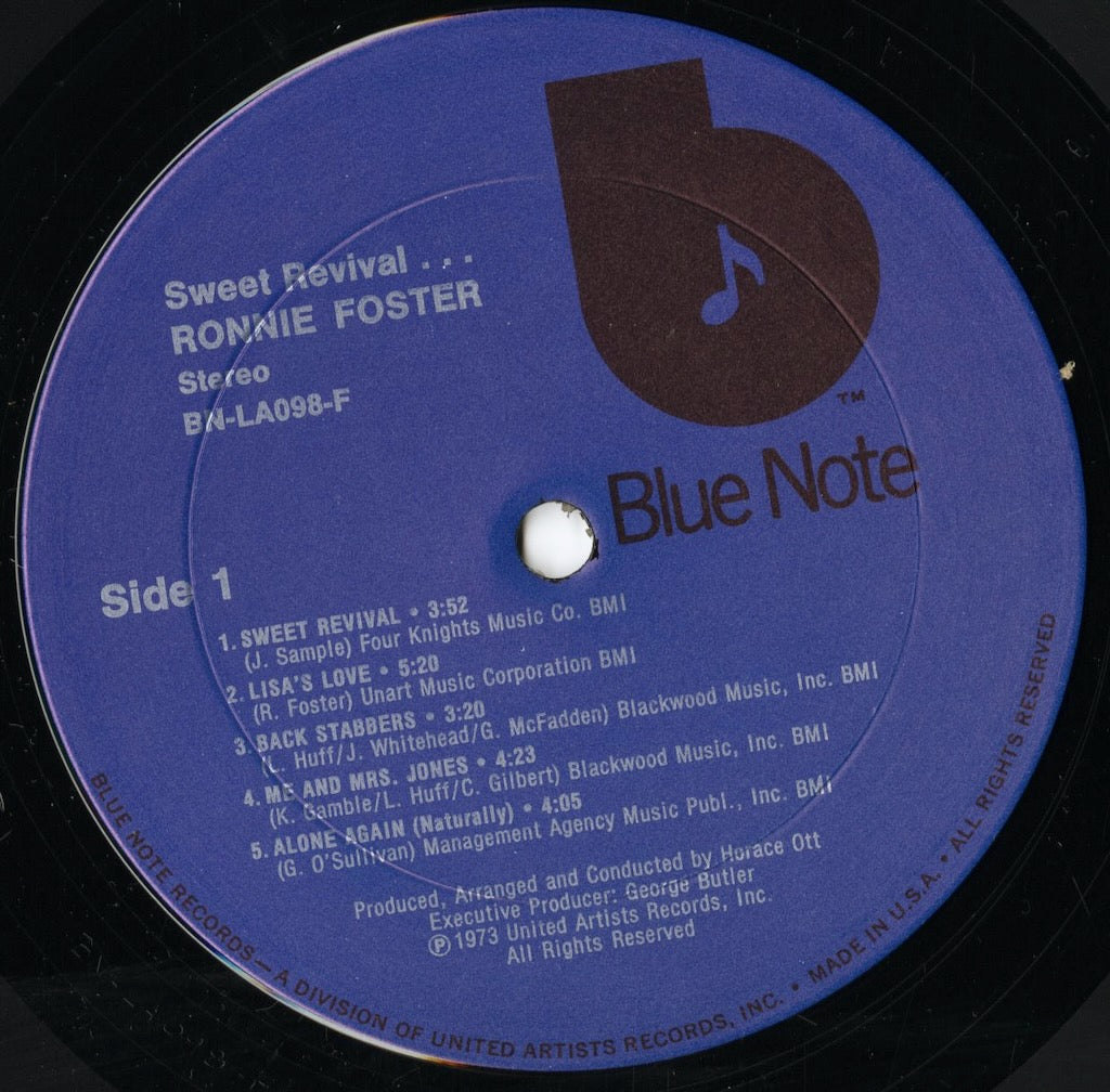Ronnie Foster / ロニー・フォスター / Sweet Revival (BN-LA098-F)
