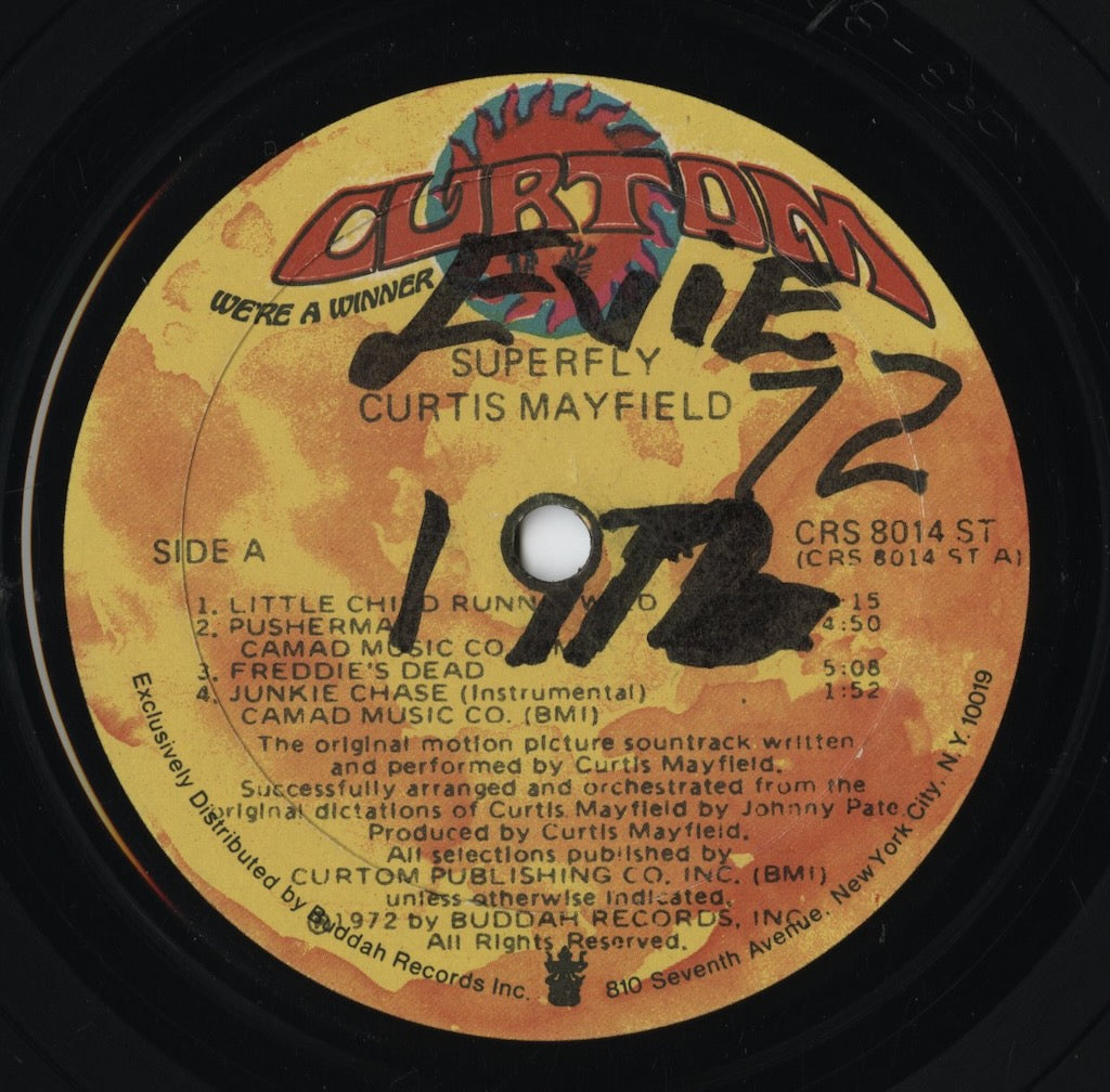Curtis Mayfield / カーティス・メイフィールド / Superfly (CRS-8014-ST)