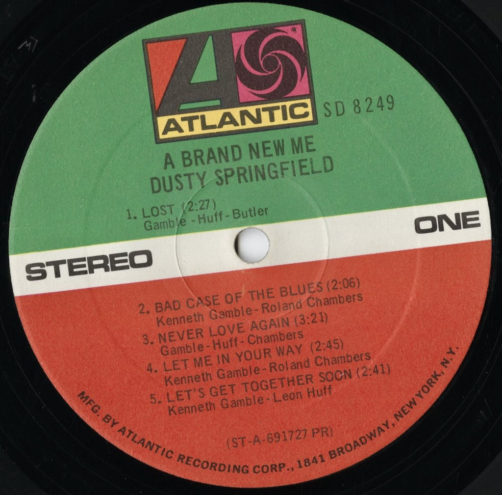 Dusty Springfield / ダスティ・スプリングフィールド / A Brand New Me (SD-8249)