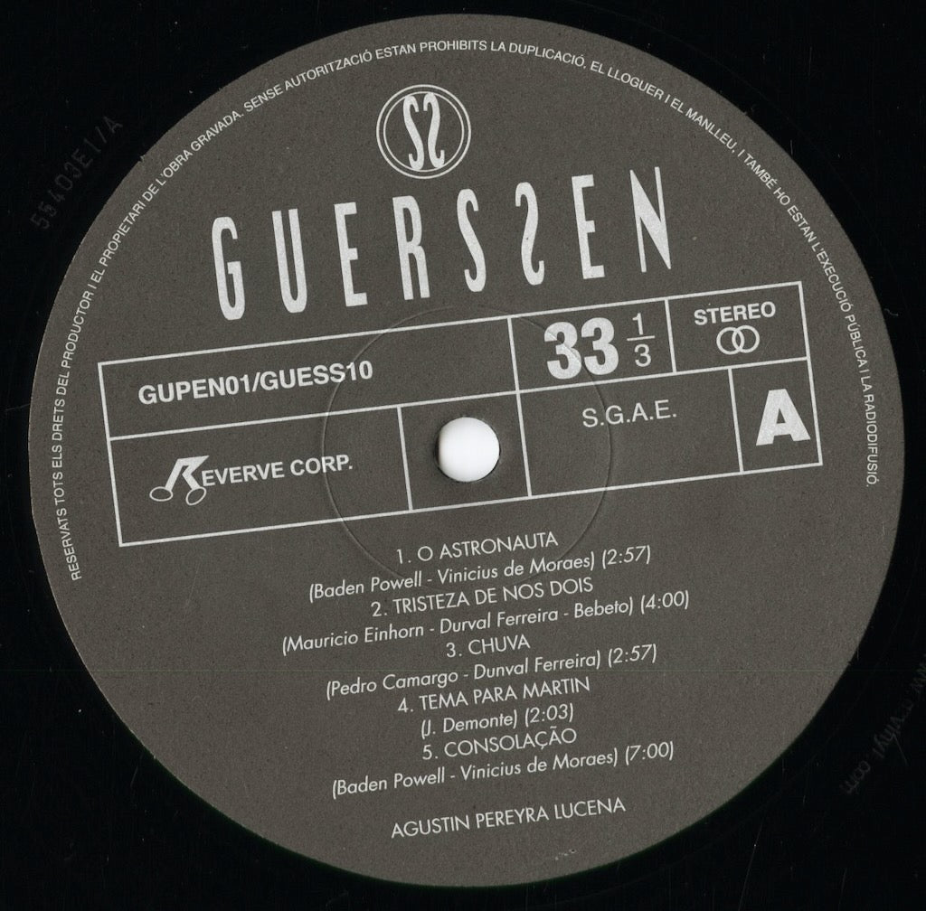 Agustin Pereyra Lucena – Agustin Pereyra Lucena (1970) (GUPEN01) 2008 SPA Guerssen | 中古LP