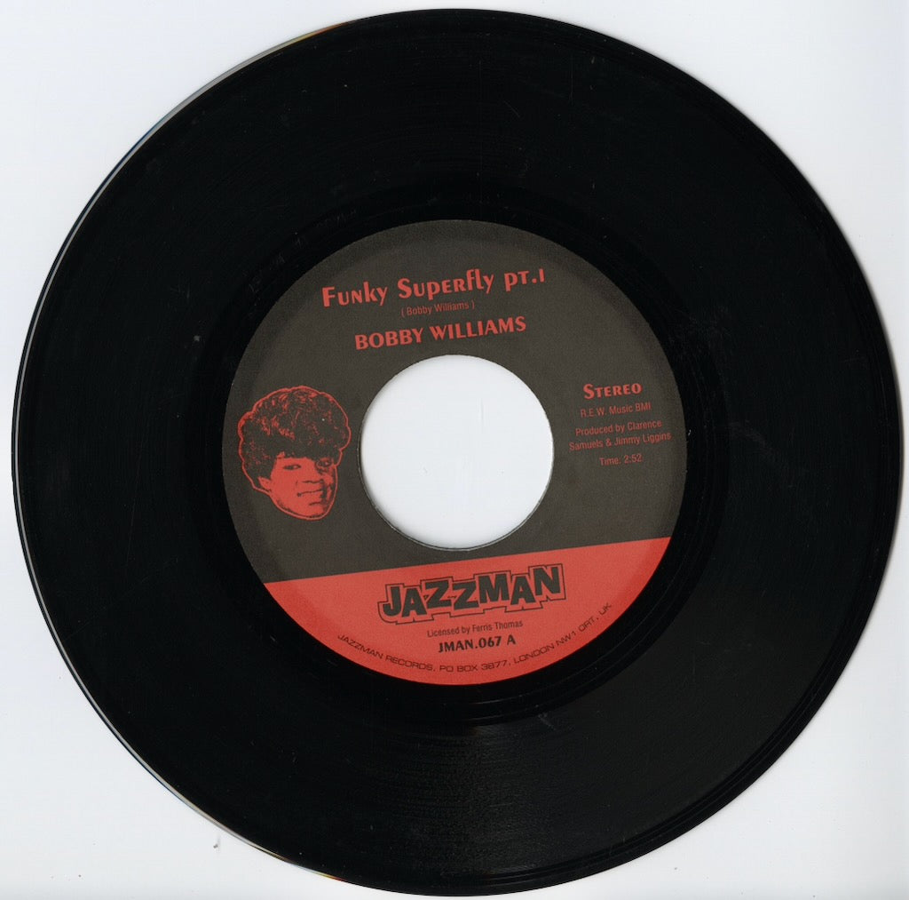 Bobby Williams / ボビー・ウィリアムス / Funky Superfly -7 (Jman.057)