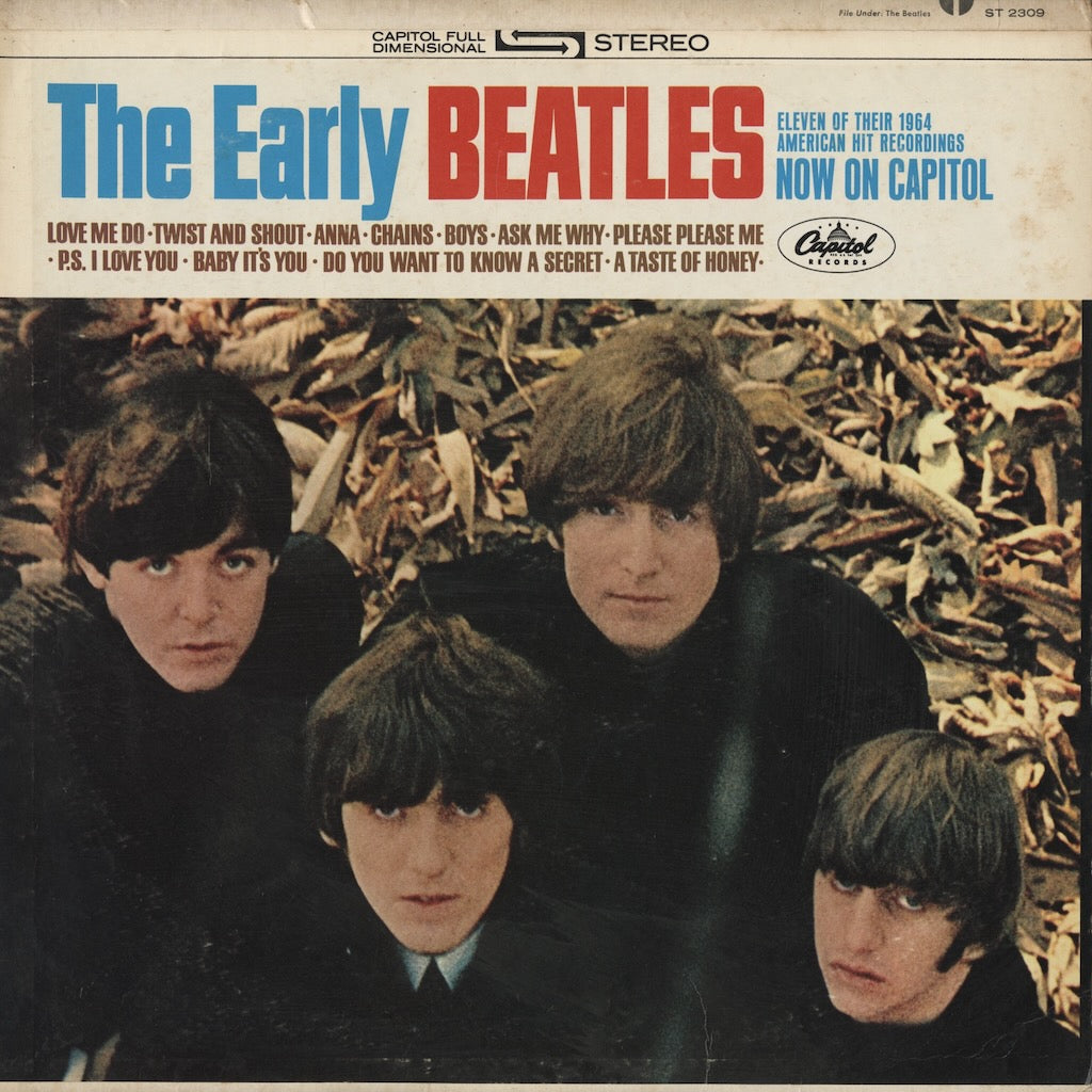 THE EARLY BEATLES ST-2309 Apple盤US LP洋楽 The Beatles - The Early Beatles LP 1971 US Apple Love Me Do