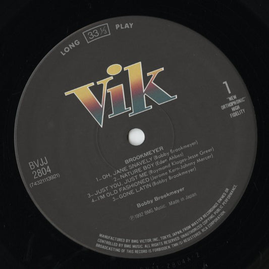 Bobby Brookmeyer / ボブ・ブルックマイヤー / Brookmeyer (BVJJ-2804)