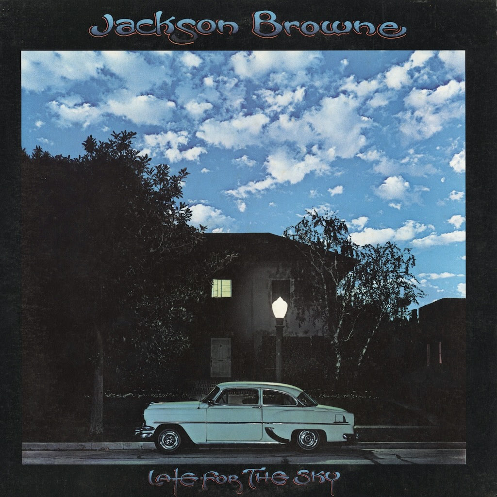 Jackson Browne - Late For The Sky LP 1977 JPN タクシードライバー