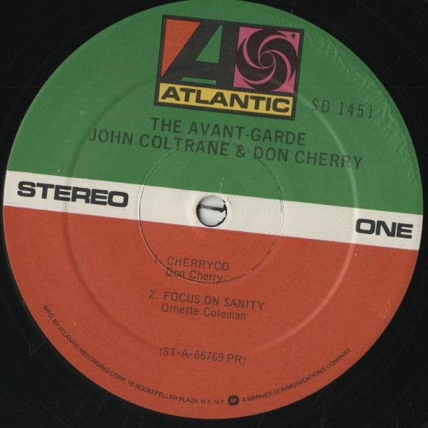 John Coltrane - Don Cherry / ジョン・コルトレーン ドン・チェリー / The Avant-Garde (SD 1451)