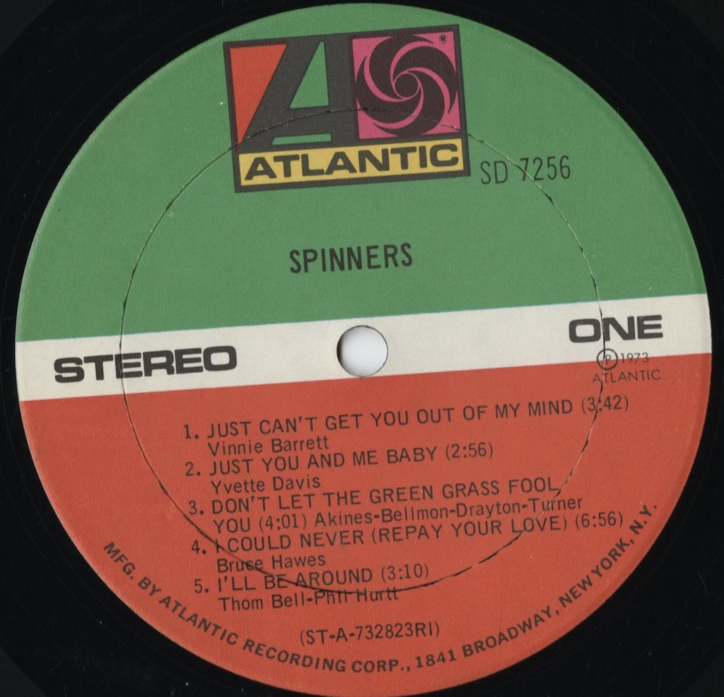 Spinners - Spinners (SD7256) LP 1973 US Atlantic|中古LP