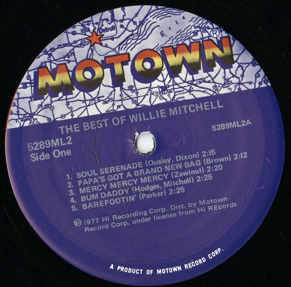 Willie Mitchell - The Best Of Willie Mitchell (5289ML2) LP 1972 US Motown|中古LP