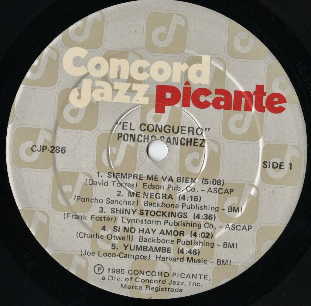 Poncho Sanchez / ポンチョ・サンチェス / El Conguero (CJP-286)