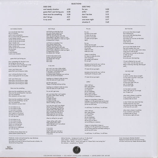 Joey Quiñones – Inna Soul Steady Situation (CLMN 12047) 2026 US Colemine|新品LP
