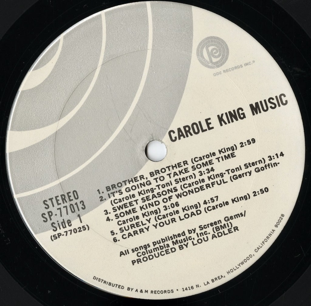 Carole King / キャロル・キング / Music (SP-77013)