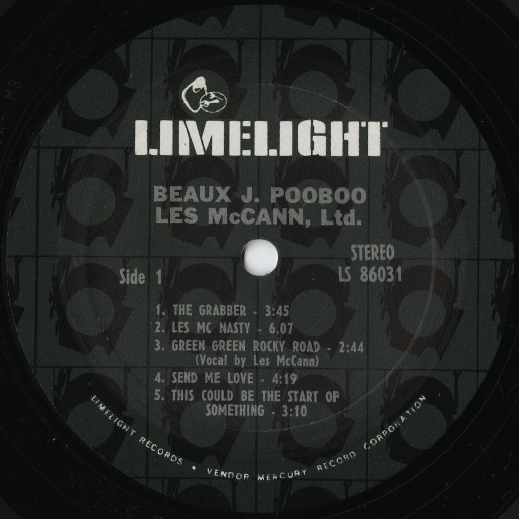 Les McCann / レス・マッキャン / Beaux J. Pooboo (LS 86025)