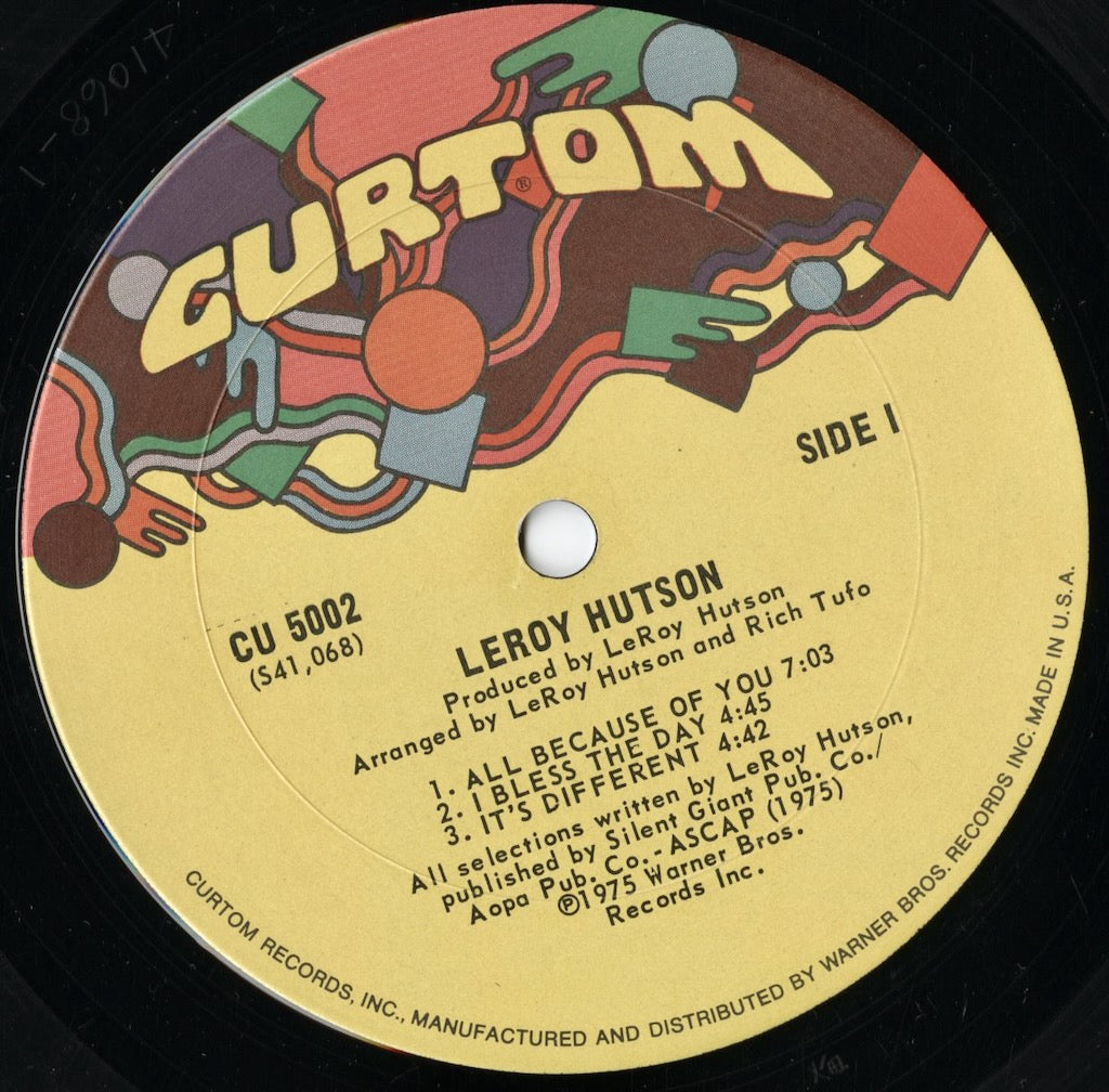 Leroy Hutson / リロイ・ハトソン / Hutson (CU 5002)