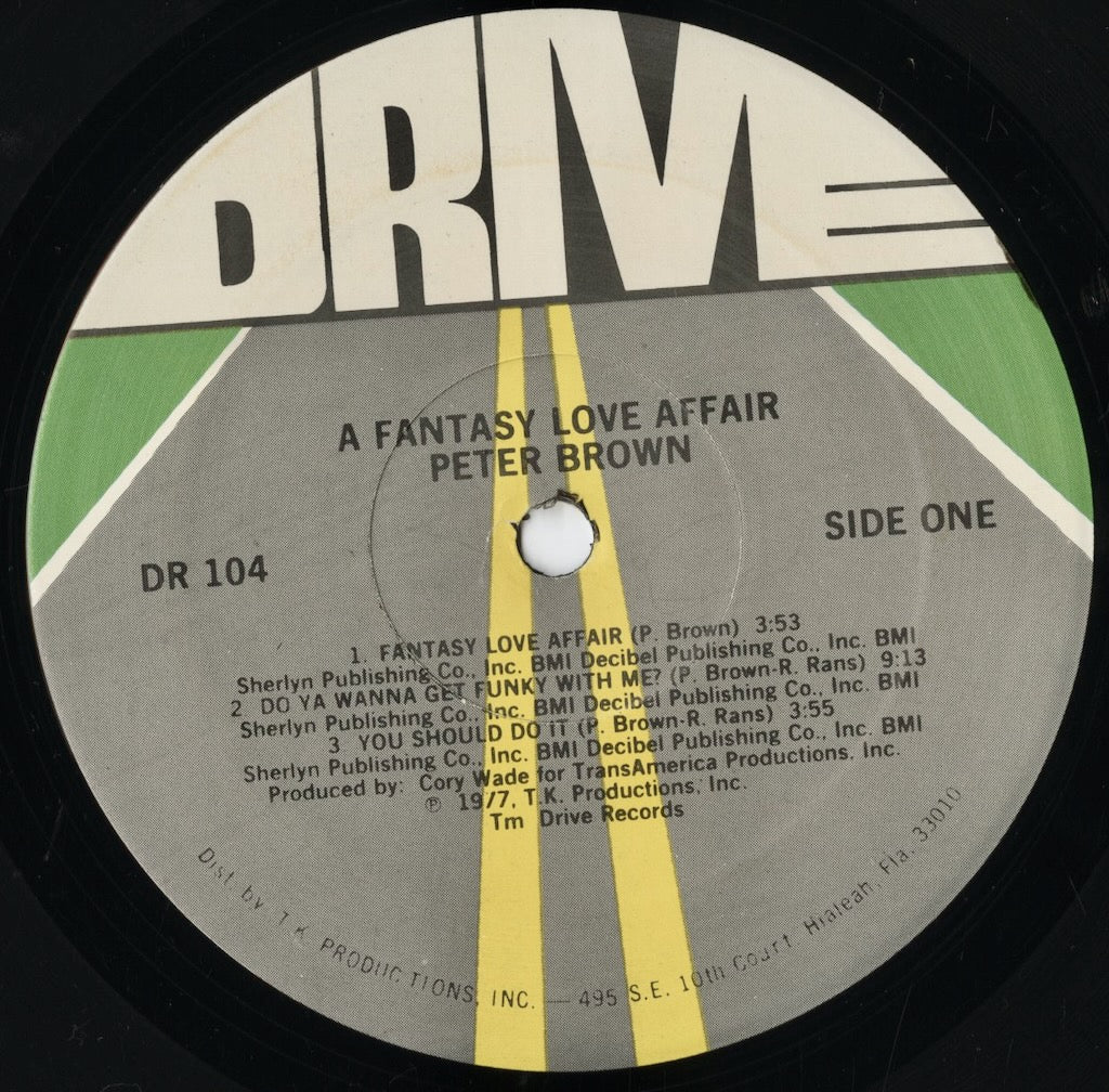 Peter Brown - Do You Wanna Get Funky With Me? (DR104) 1977 US Drive|中古LP