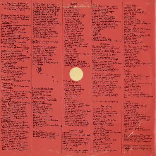 Laura Nyro / Smile (PC 33912) LP 1976 US Columbia|中古LP