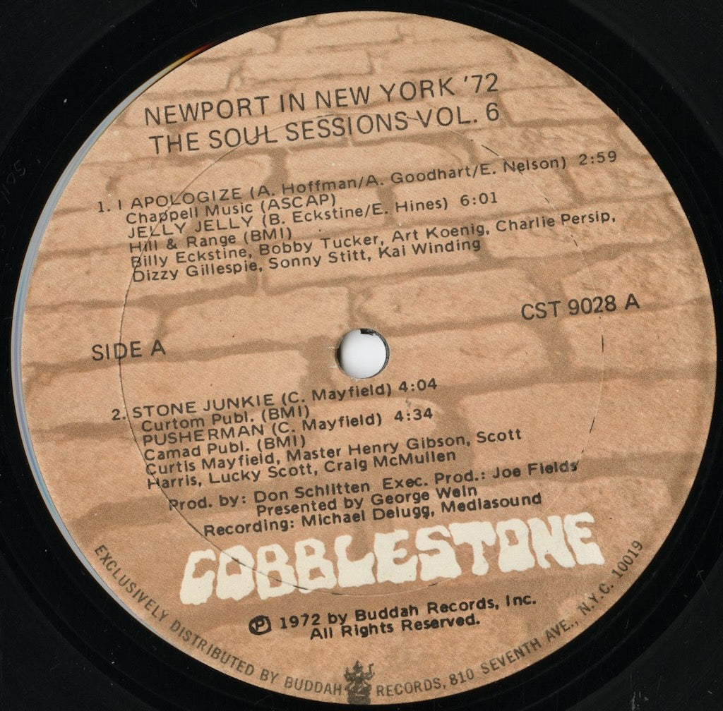 V.A. - Newport In New York '72 / The Soul Sessions, Vol. 6 (CST9028) LP 1972 US Cobblestone|中古LP