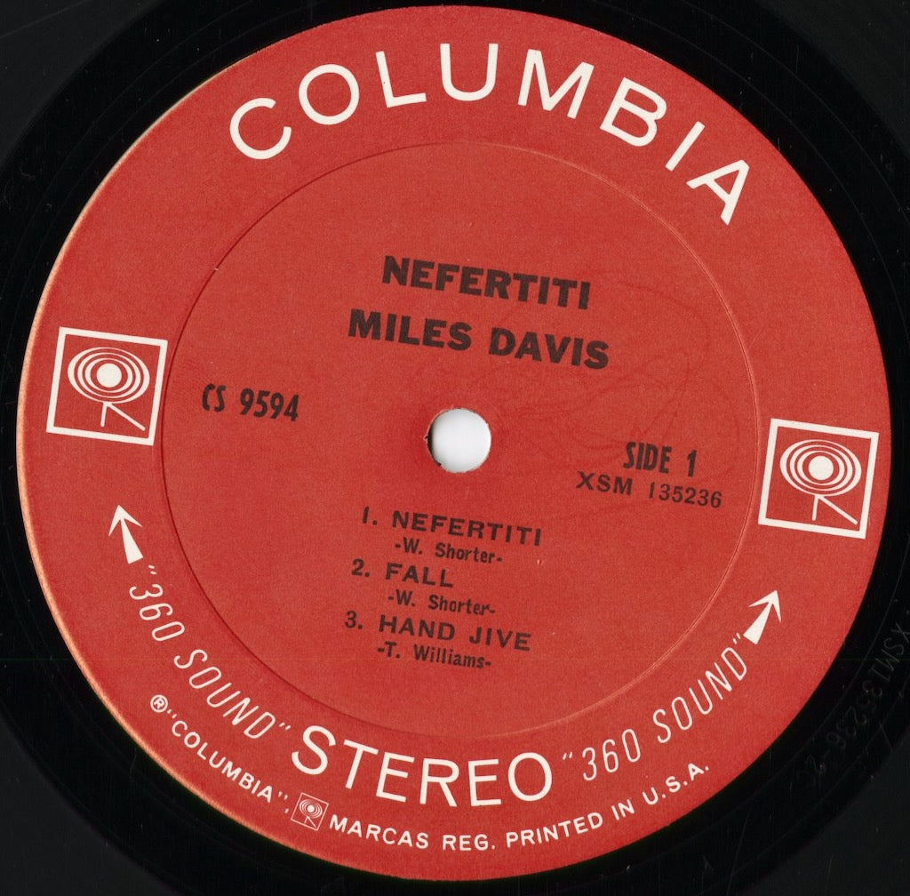 Miles Davis - Nefertiti (CS 9594) LP 1968 US Columbia|中古LP