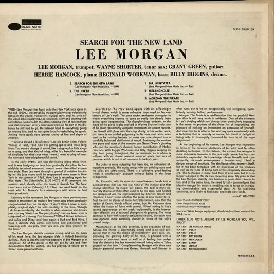 Lee Morgan - Search For The New Land (BST-84169) 1973 US Blue Note|中古LP