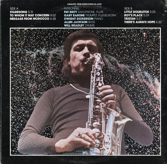 Pat Britt – Starrsong (CAT-7612) LP 1976 US Catalyst | 中古LP