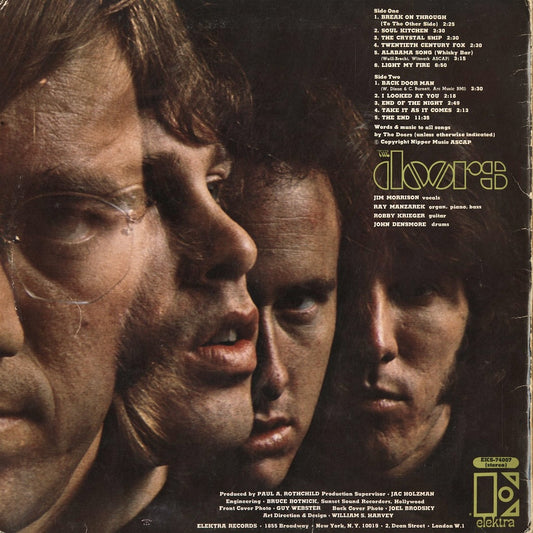 The Doors - The Doors (EKS-74007) 1979 US Elektra|中古LP