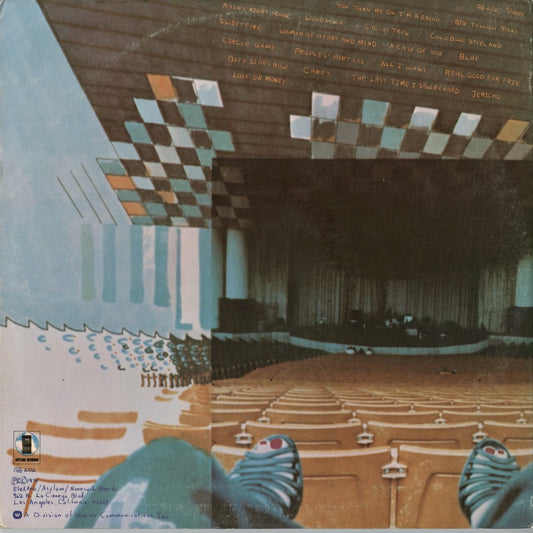Joni Mitchell - Miles Of Aisles (AB 202) 1976 US Asylum|中古LP