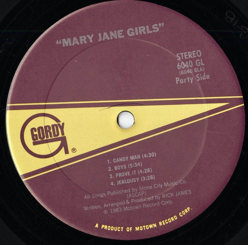 Mary Jane Girls - Mary Jane Girls (6040GL) LP 1983 US Gordy|中古LP