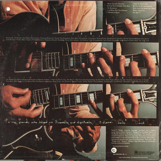 David T. Walker / デヴィッド・T・ウォーカー / David T. Walker (SP 77011)