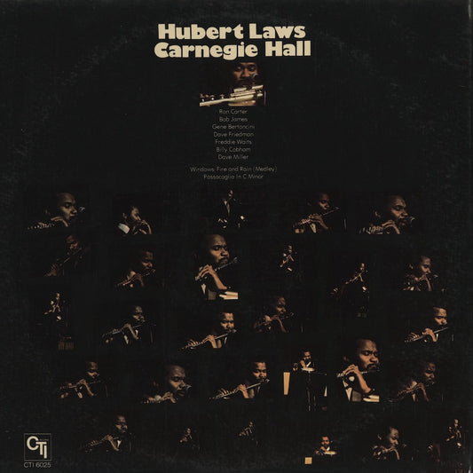 Hubert Laws - At Carnegie Hall (CTI 6025) LP 1973 US CTI|中古LP