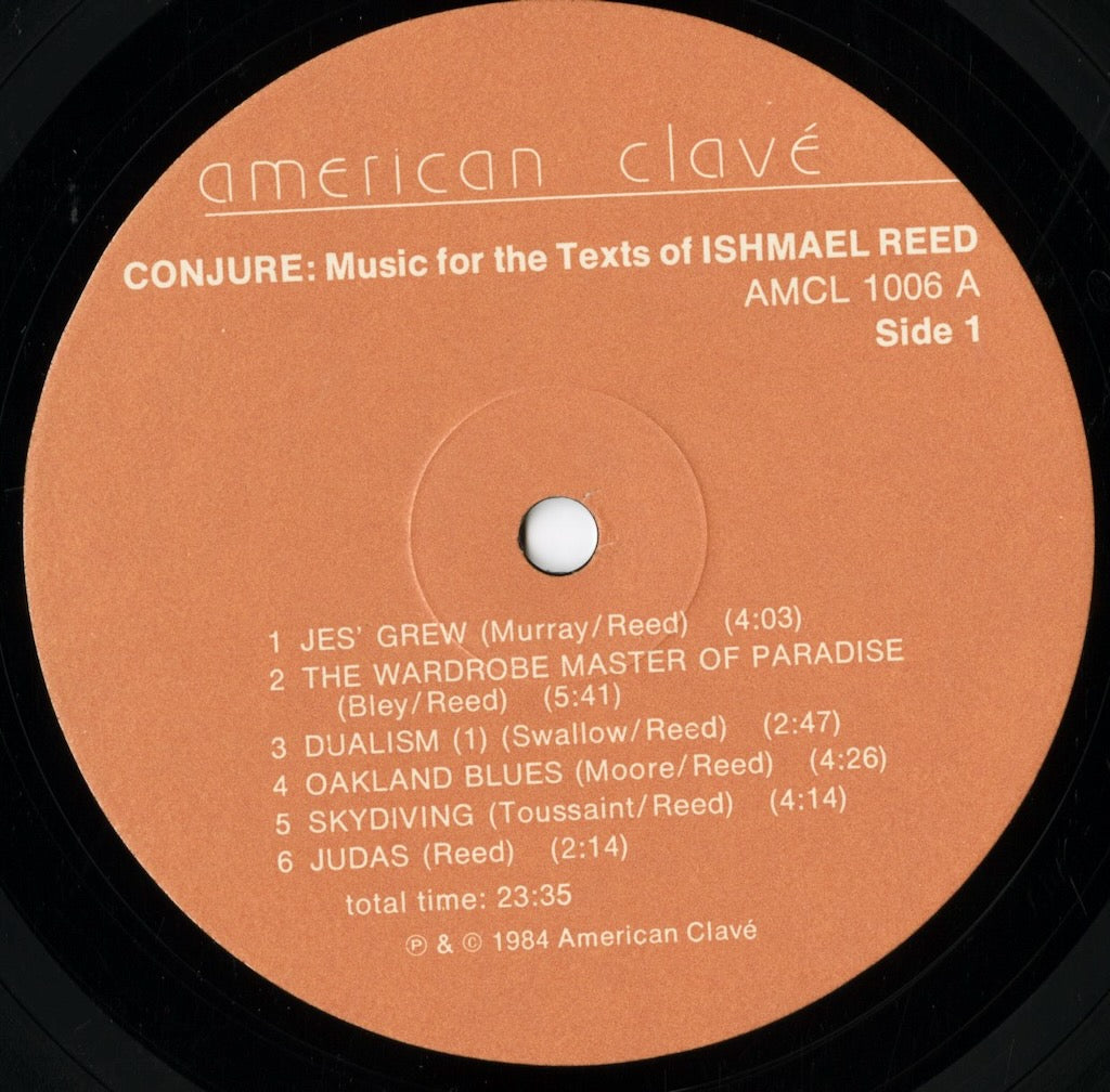 Conjure / コンジュア / Music For The Text Of Ishmael Reed (AMCL1006)
